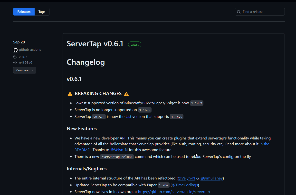ServerTap download